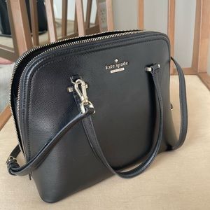 Authentic Kate Spade Purse - Black - Barely Used